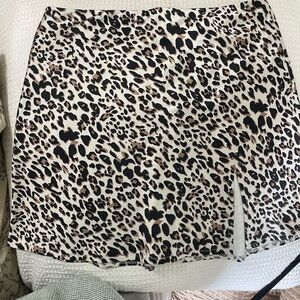Princess Polly Leopard Print Skirt